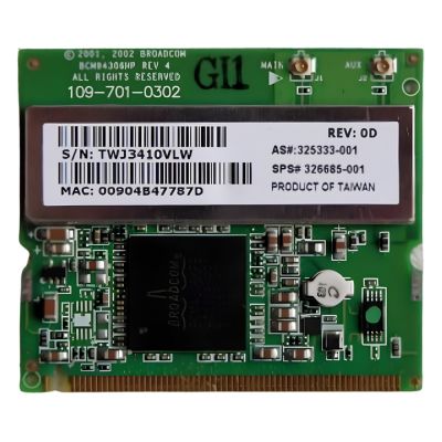325333-001 HP Mini PCIe 54G WiFi 802.11a/b/g/n High-Speed WLAN NIC