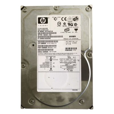 364320-002 HP 72.8GB 10000RPM Ultra-320 SCSI non Hot-Plug LVD 68-Pin 3.5-inch Hard Drive