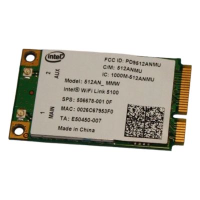 506678-001 HP Wifi Link 5100 Wireless N Mini PCI-Express Card 300Mbps