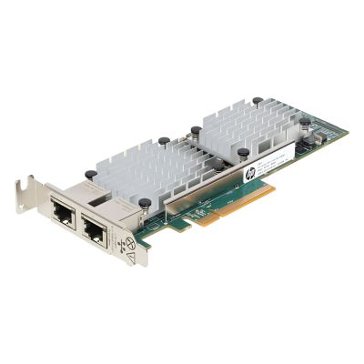 530T-LP HP 2 x RJ45 10GbE PCIe 2.0 x8 Network Adapter Dual Port