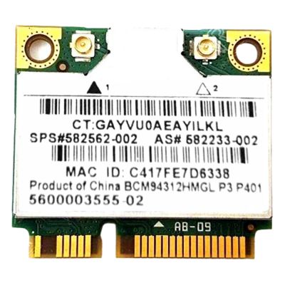 582562-002 HP Broadcom 4312G 802.11 b/g PCI Wireless NIC