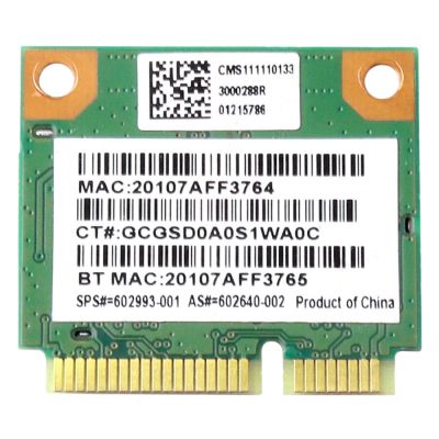 602993-001 HP Half-Mini PCIe 802.11b/g/n WiFi WLAN Network Adapter