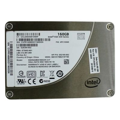 643916-001 HP 160GB MLC SATA 3Gbps 2.5-inch Internal Solid State Drive