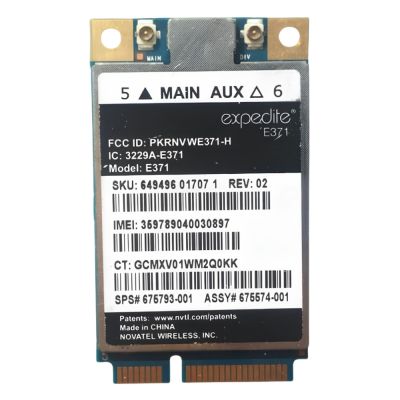 675793-001 HP Mobile Broadband Wireless MiniCard Module