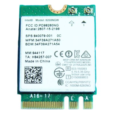 840079-001 HP 8260NGW 802.11ac Dual-Band 2x2 WLAN Module with Bluetooth 4.0