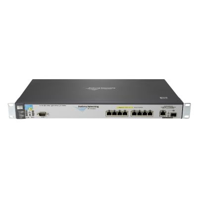 J8762A#ABA HP 2600-8-PWR 8 PoE Ports+1 SFP 9-Port Layer 3 Switch