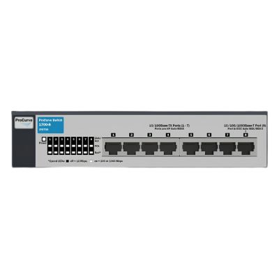J9079A HP ProCurve 1700-8 7x 100Base-TX + 1x Gigabit Ethernet Switch