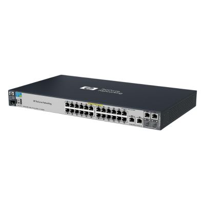 J9138AACD HP 2520-24-PoE 28-Port Layer 3 Switch with 2 SFP Ports
