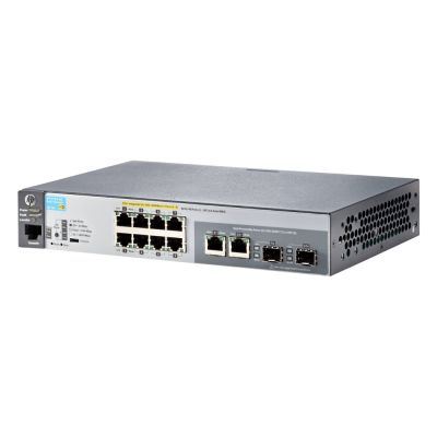 J9777-60001 HP 2530-8G 8-Port Gigabit Layer 2 Managed Rack-Mount Switch