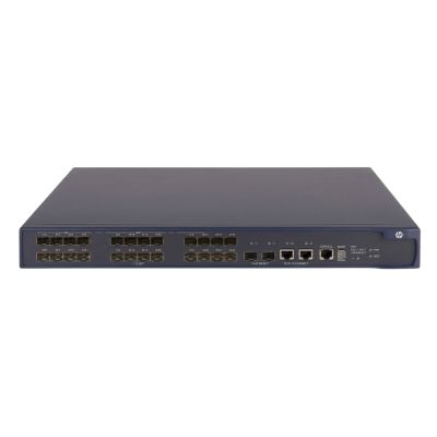 JD338A#ABA HP A3610-24-SFP 24 SFP 10/100Base-TX 2 SFP GBE 2 RJ-45 Layer 4 Switch