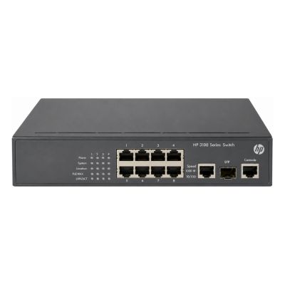 JG221-61001 HP ProCurve 3100-8 V2 SI 8-Port 10/100Base-TX + 1 SFP Layer 3 Managed Switch