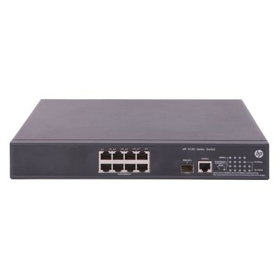 JG310-61001 HP FlexNetwork 5120-8G-PoE+ 8-Port Gigabit PoE+ Layer 3 Switch