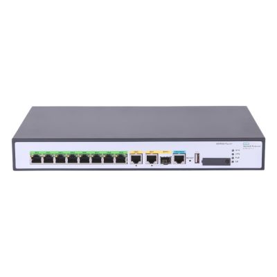 JH301A#AKJ HP FlexNetwork MSR958 8 LAN PoE Ports 1 WAN Port 1 SFP Combo Router