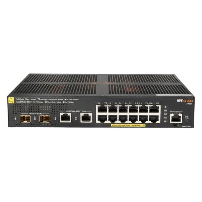 JL692A#ABA HP Aruba 2930F 8G PoE+ 8x RJ45 2x 10Gb SFP+ Switch