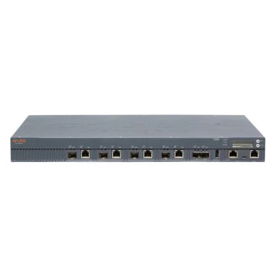 JW740A HP Aruba 7000 Series 7205 4x RJ-45 10/100/1000Base-T 2x SFP+ Layer 3 Managed Network Controller