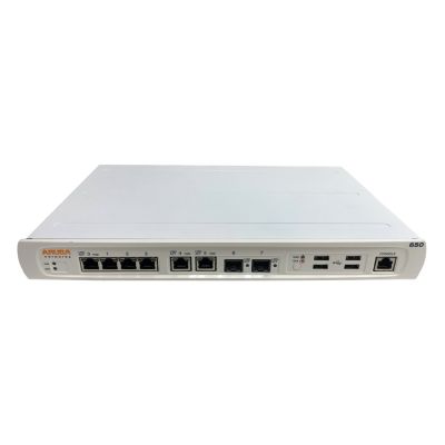 JX861A HP Aruba 650 6x 10/100/1000Base-T RJ-45 2x SFP+ Branch Controller