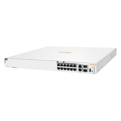 S0F35A HPE Aruba Instant On 1960 8-Port 1G Class 4 PoE 4-Port 2.5G Class 6 PoE 2-Port 10GBASE-T 2-Port SFP+
