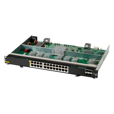S1T83-61001 HPE Aruba CX 6400 v2 24p Smart Rate 1g/2.5g/5g/10g Class8 PoE and 4p SFP56 Module
