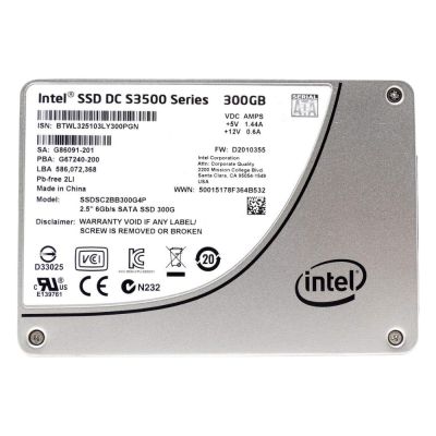 SSDSC2BB300G4P HP 300GB SATA 6Gbps 2.5-inch SFF Solid State Drive