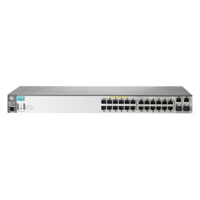 J9624A HPE 2620-24-PPoE+ 24-Port PoE+ Layer 2 Switch with 2 SFP Uplinks