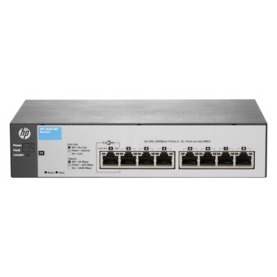 J9800-61001 HPE 1810-8 v2 8-Port Gigabit Layer 2 Switch Fanless
