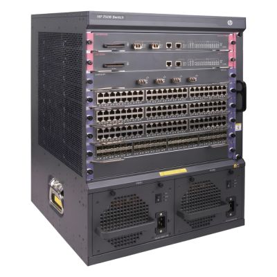 JD239C HPE 7506 6 I/O Module Slots 2 Fabric Slots Chassis