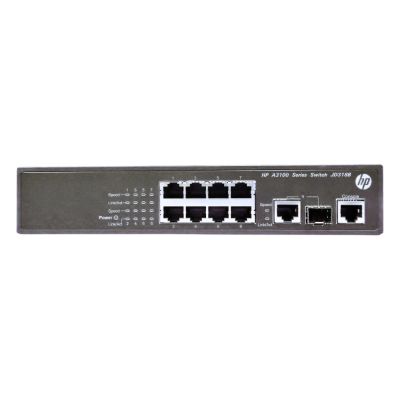 JD318B#ABA HPE 3100-8 9-Port 10/100Mbps Layer 2 Switch with SFP