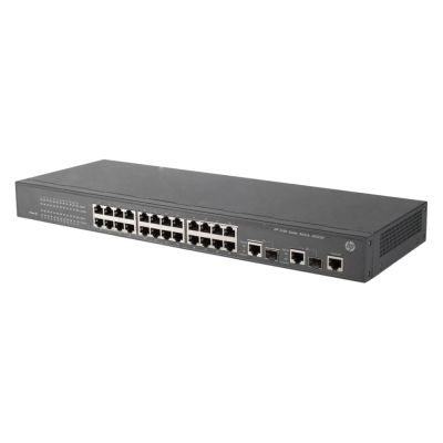 JD320-61301 HPE A3100-24 26-Port 10/100/1000 Mbps Layer 2 Switch with 2 SFP Uplinks