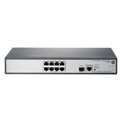 JG537-61101 HPE 1910-8-PoE+ 8-Port PoE+ 2-Port SFP Layer 3 Switch