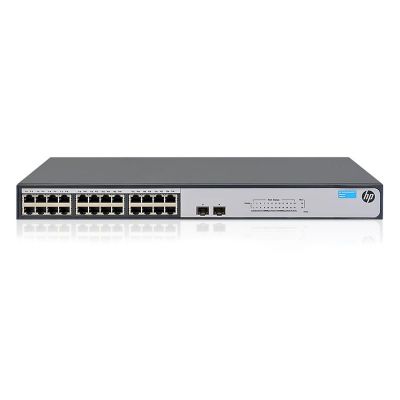 JH017A HP OfficeConnect 1420 Series 1420-24G-2SFP Unmanaged Rack-Mountable Gigabit Ethernet Network Switch