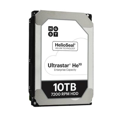 HUH721010AL4204Â  HGST Ultrastar He10Â 10TB 7.2K RPM 12Gp/s SAS 256MB Cache 3.5-Inch Internal Hard Drive