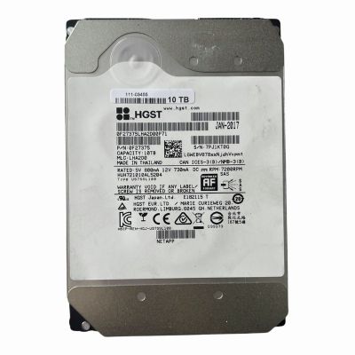 HUH721010AL5204 HGST 10TB 7200RPM 12Gb/s SAS 256MB Cache 3.5" HDD