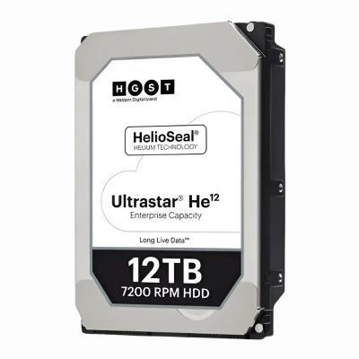 HUH721212ALN604 Western Digital 12TB 7200RPM SATA 6Gbps 3.5-Inch Hard Disk Drive