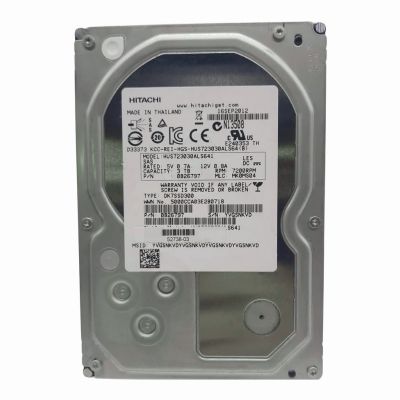 HUS723020ALS641 HGST Ultrastar 7K3000 2TB 7.2K RPM 6Gb/s SAS 512e 64MB Cache 3.5-Inch Hard Disk Drive