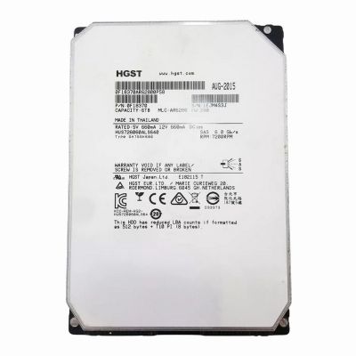 WD HUS726060ALS640 Ultrastar HE6 6TB 7.2K SAS 6Gb/s 3.5" Hard Drive