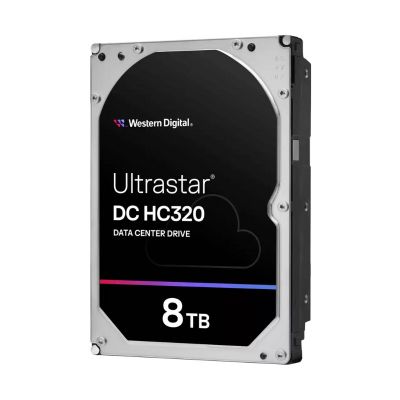Western Digital Ultrastar DC HC320 8TB Hard Drive - 7200 RPM SAS 12Gb/s 256MB Cache (4Kn / SE) 3.5 Inch - HUS728T8TAL4204