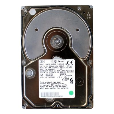 03L5256 IBM 4GB 7200RPM Ultra Wide SCSI 3.5 512KB Cache Ultrastar Hard Drive