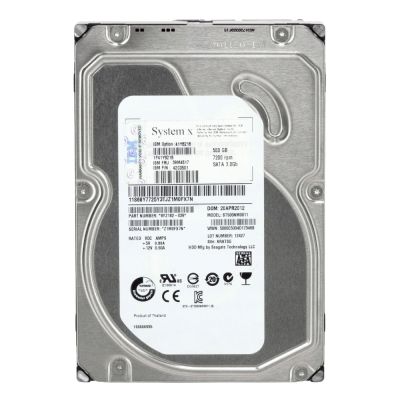 39M4517 IBM 500GB 7.2K RPM 3Gb/s SATA 3.5-inch Hard Drive with SIMPLE SWAP Tray