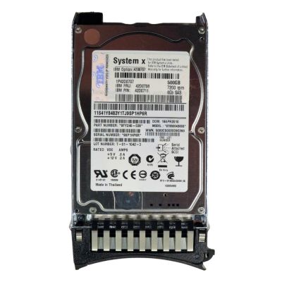 42D0707 IBM 500GB 7200RPM SAS 6Gbps Nearline Hot Swap 2.5-inch Hard Drive