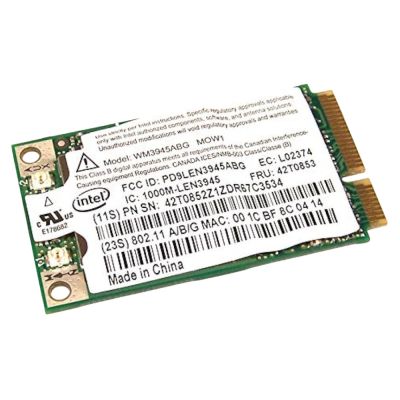 42T0853 IBM PRO/Wireless 3945ABG Dual-Band IEEE 802.11a/b/g Wireless Network Adapter