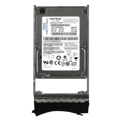 49Y1840 IBM 300GB 10K RPM 6GB/s SERIAL ATTACHED SCSI 2.5-inch SFF Hot Swapable Hard Drive with Tray