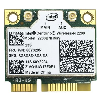 60Y3295 IBM 802.11b/g/n 300Mbit/s Wireless Mini-PCIe Adapter Card