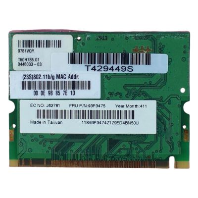 93P3475 IBM Dual-Band 802.11b/g Wireless LAN PCI Adapter