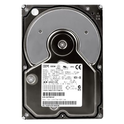 DNES-318350 IBM Ultrastar 18ES 18GB 7.2K RPM Ultra2 SCSI 2MB Cache 3.5-inch Hard Drive