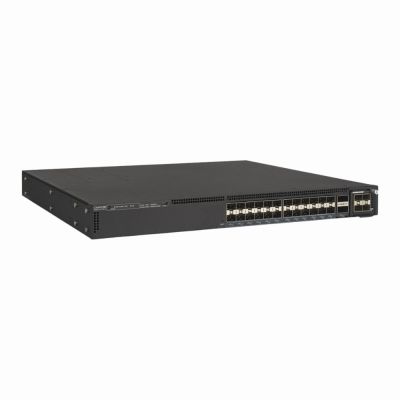 ICX7550-24F-E2 Ruckus Networks ICX 7550 Series 24 x SFP+ Ports 10GBase-X + 2 x QSFP+ Ports Layer 3 Managed 1U Rack-mountable stackable Front-to-Back Airflow Gigabit Ethernet Network Switch