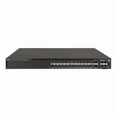 ICX7550-24F Ruckus Networks ICX 7550 Series 24 x SFP+ Ports 10GBase-X + 2 x QSFP+ Ports Layer 3 Managed 1U Rack-mountable stackable Front-to-Back Airflow Gigabit Ethernet Network Switch