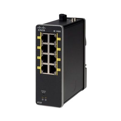 IE-1000-6T2T-LM Cisco Industrial Eth 8x FE Cooper Port Managed Switch