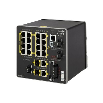 IE-2000-16TC-G-E Cisco Industrial Ethernet 2000 Series - switch - 20 ports - managed