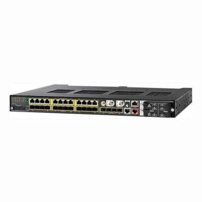 IE-5000-12S12P-10G Cisco 5000 12 x Ports PoE+ 10/100/1000Base-T + 12 x Ports 1000Base-X + 4 x SFP+ Ports 10GBase-X Layer 3 Managed 1U Rack-mountable Gigabit Ethernet Network Switch