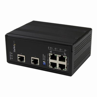 IES61002POE StarTech 6-Port Unmanaged Fast Ethernet Switch with PoE+